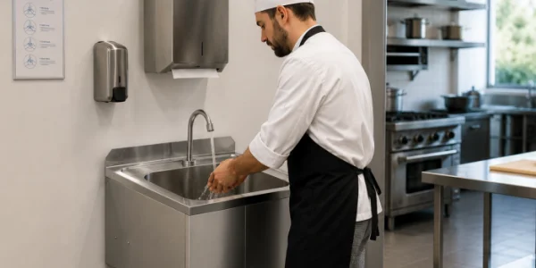 How Can a Knee-Operated Wash Sink Improve Workflow in Commercial Settings?