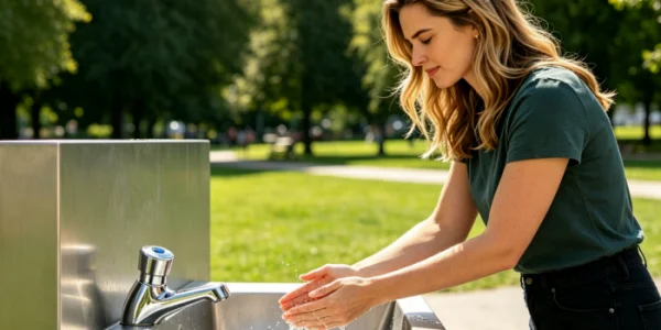 Does Repeatedly Pressing a Metering Faucet Extend the Water Flow Time?