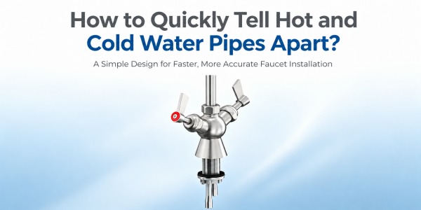How to Quickly Distinguish Hot and Cold Water Inlet Connections: A Simple Design for Faster, More Accurate Faucet Installation