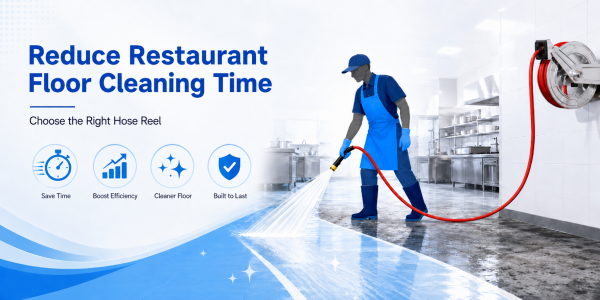 How to Reduce Restaurant Floor Cleaning Time with the Right Hose Reel