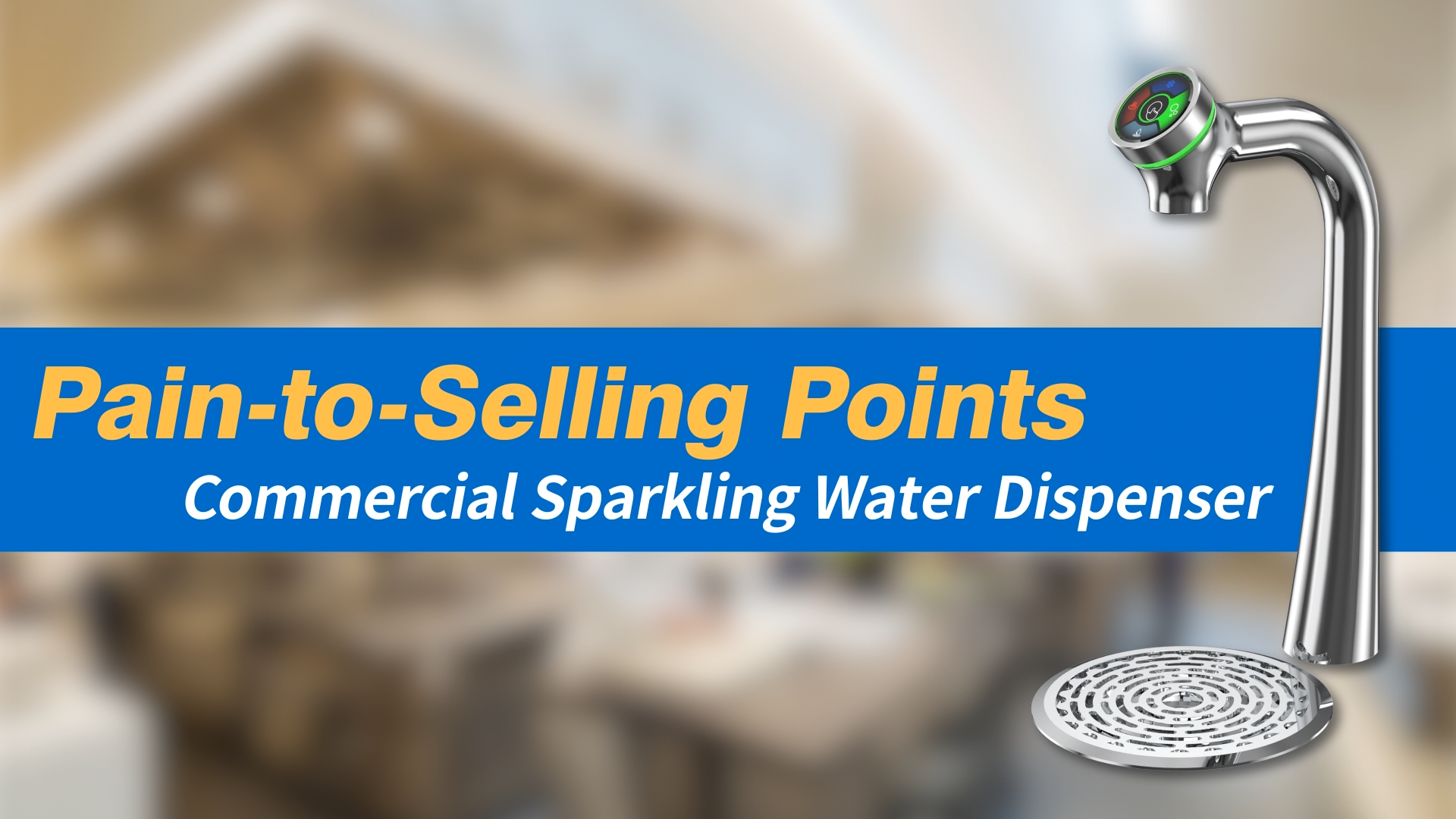 Commercial Sparkling Water Dispenser Feature Video